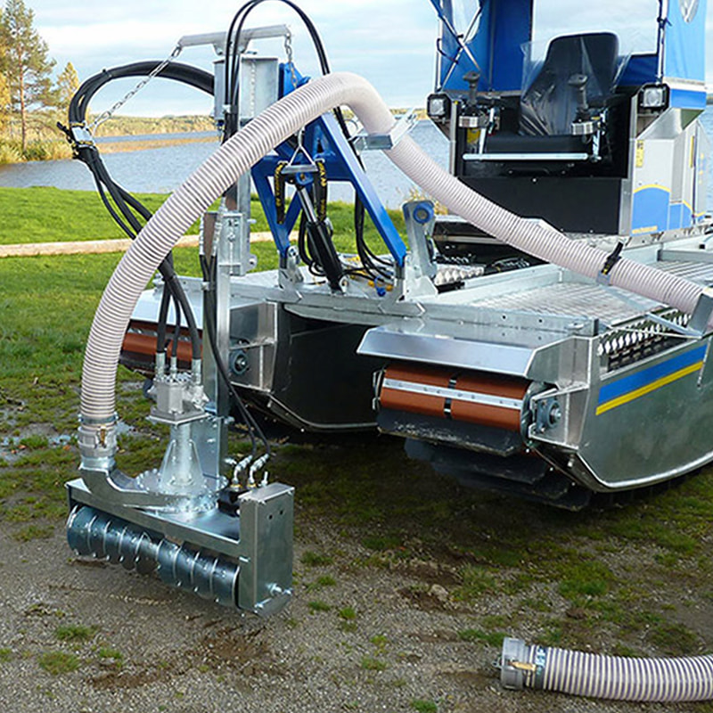 Doro Pump, Truxor Harvester Attachments, lake management
